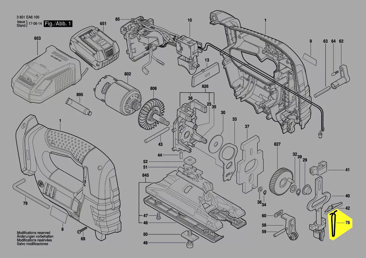Arceau de protection réf. 2 603 105 136 Bosch
